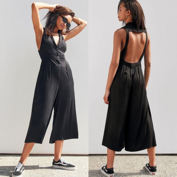 Urban Outfitters Pants - UO Silence + Noise Ryker Button Down Vest Jumpsuit
